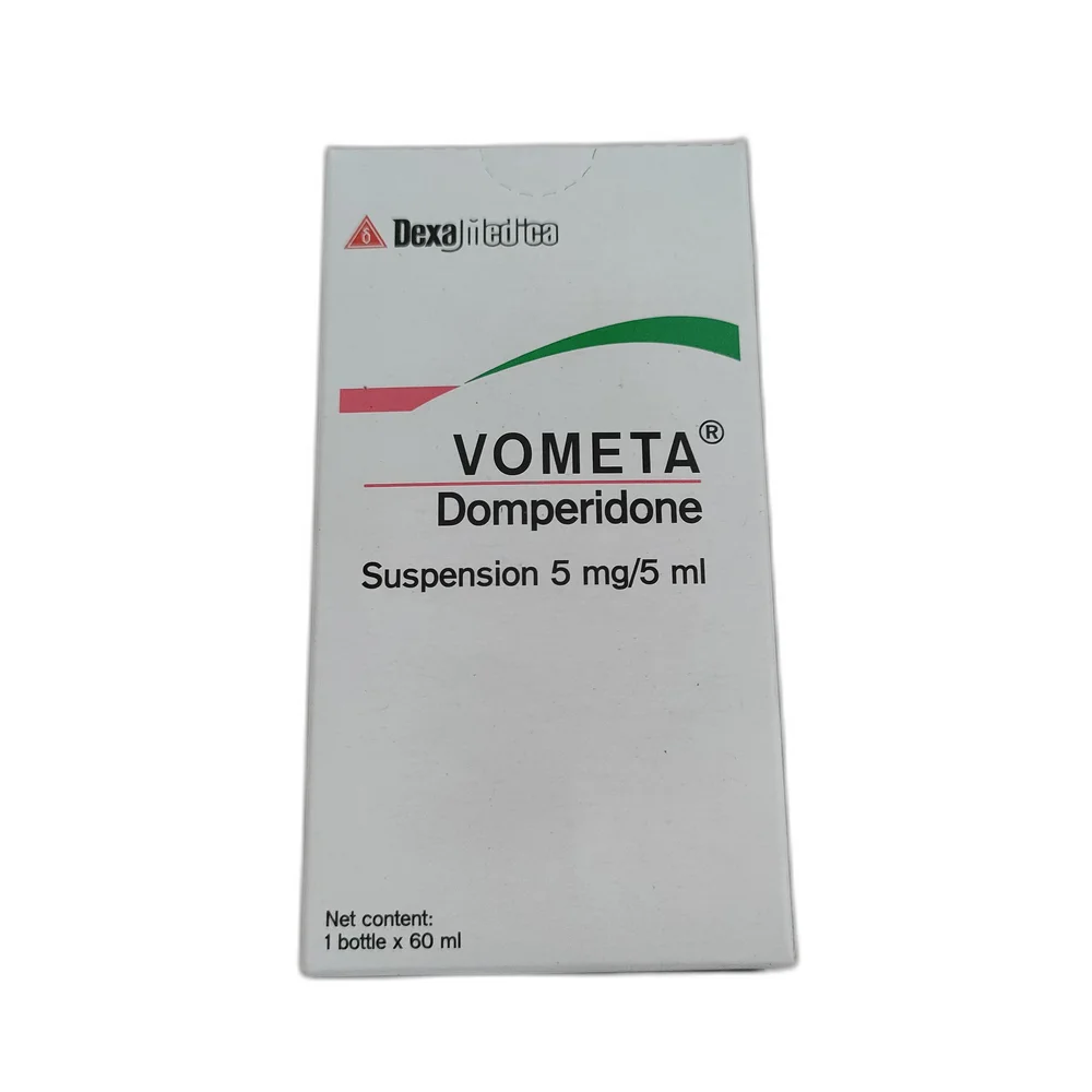 Vometa Domperidone Suspension — available at pharmacies in Cambodia on PharmKulen