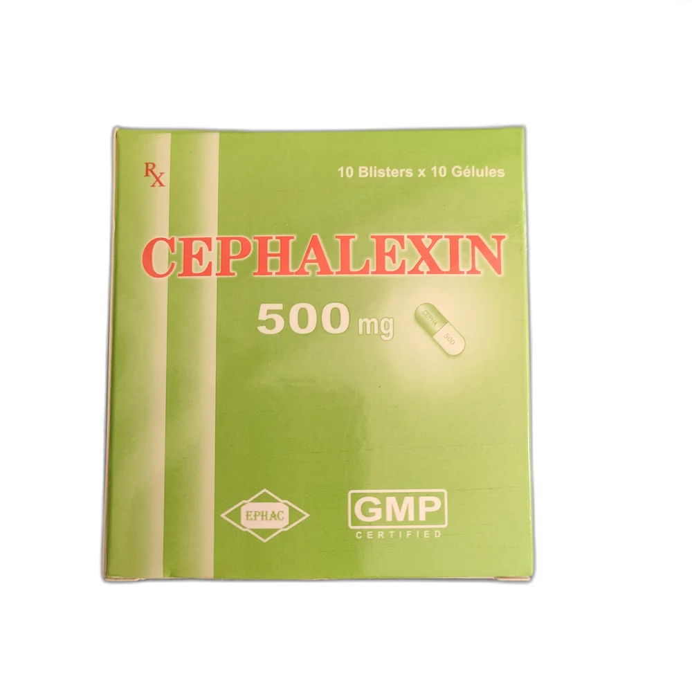Cephalexin — available at pharmacies in Cambodia on PharmKulen