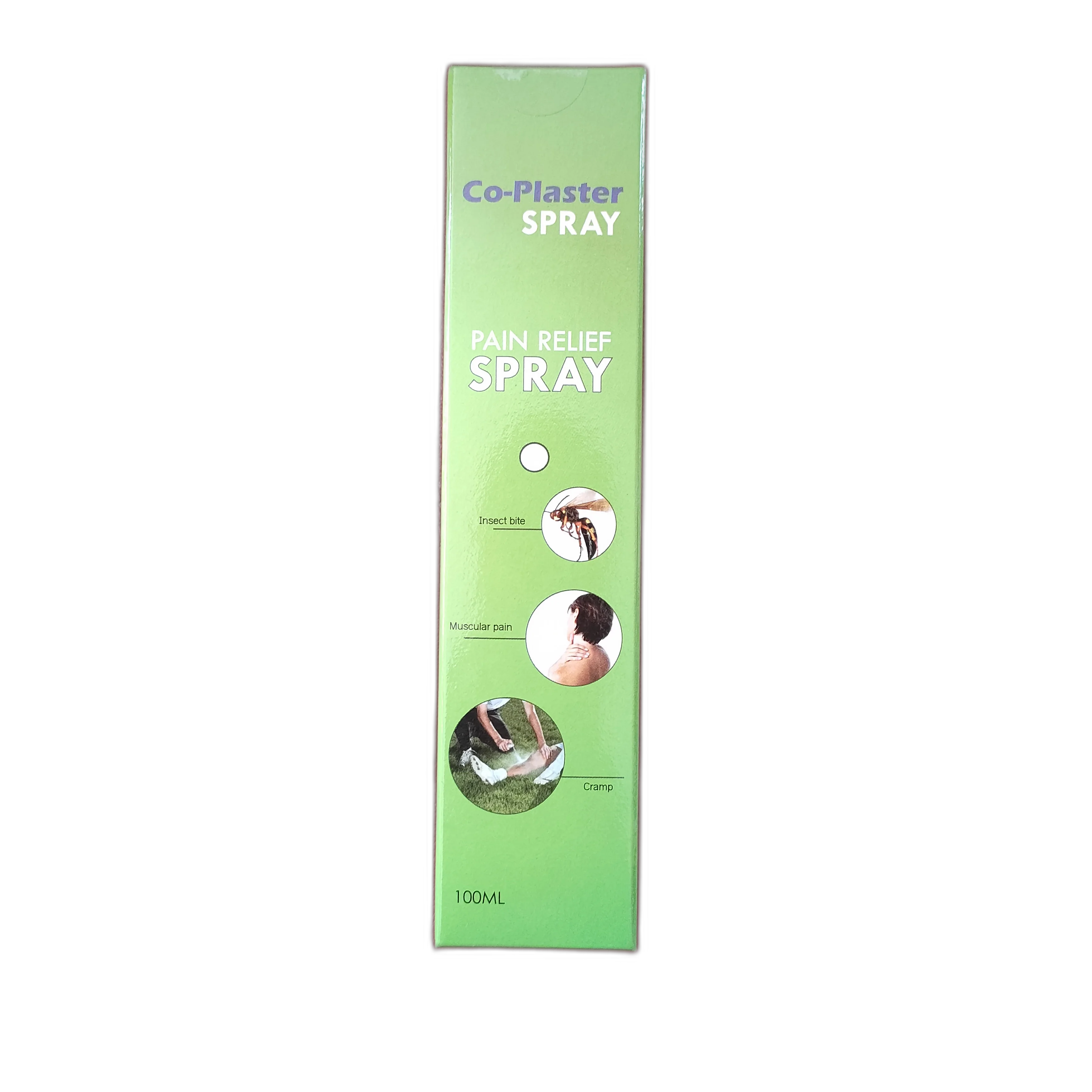 Co-Plaster Spray — available at pharmacies in Cambodia on PharmKulen