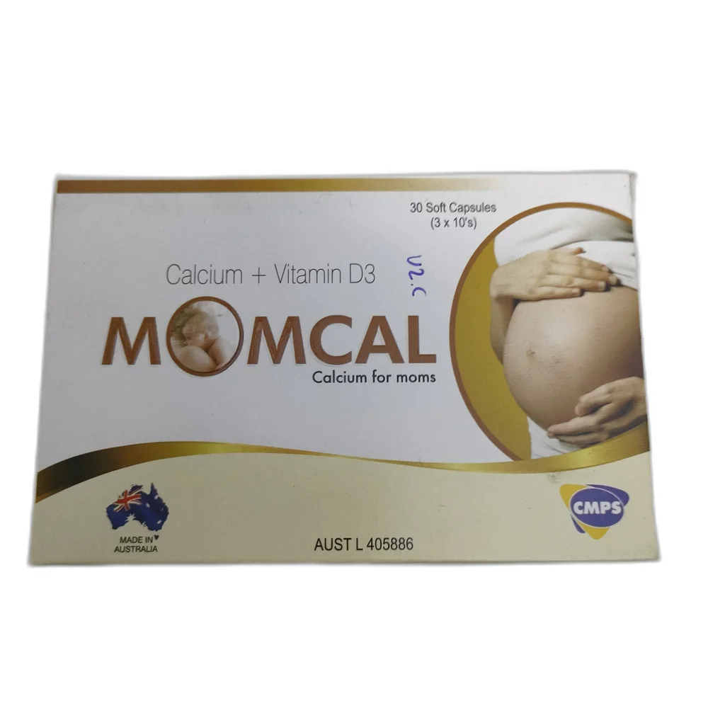 Momcal — available at pharmacies in Cambodia on PharmKulen