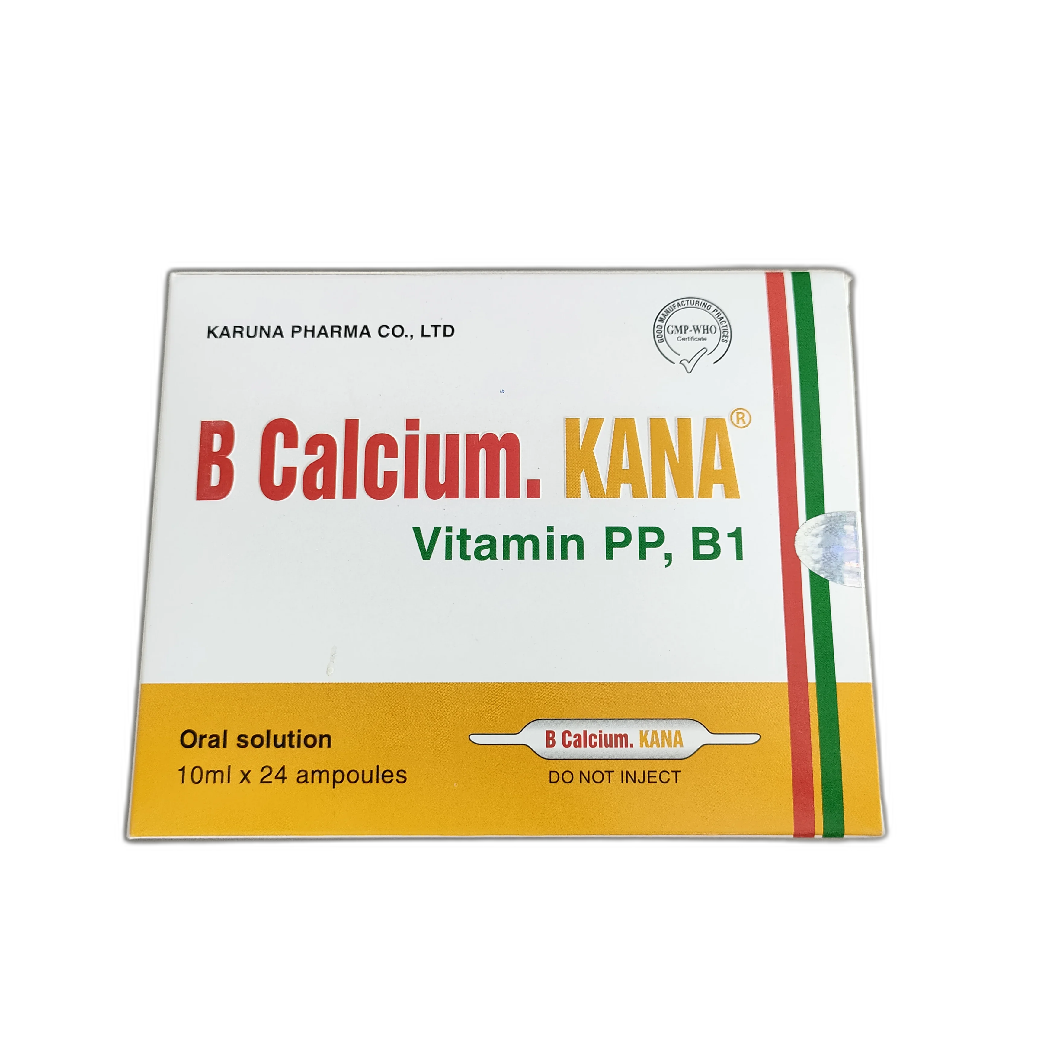 B Calcium KANA — available at pharmacies in Cambodia on PharmKulen