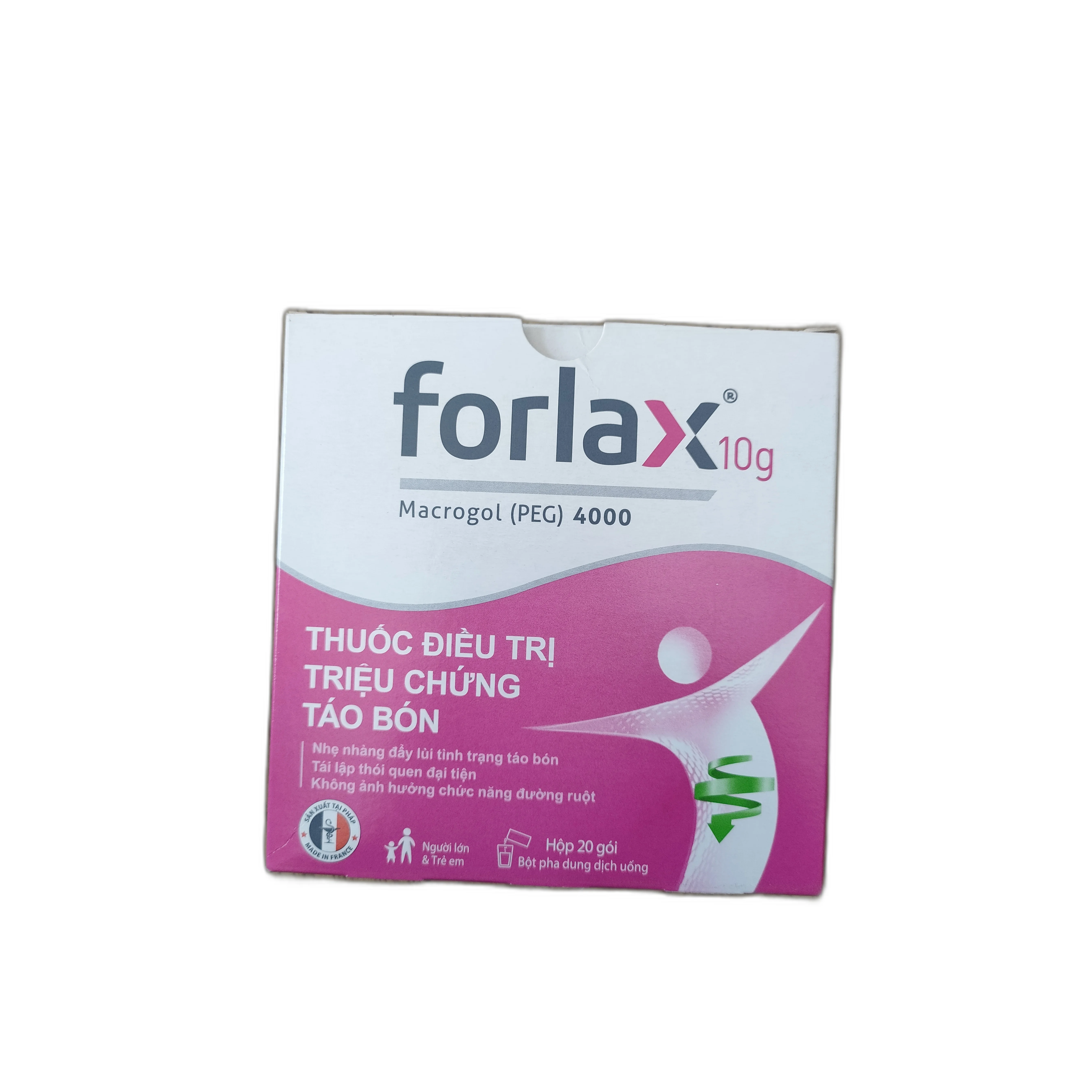 Forlax Macrogol 4000 — available at pharmacies in Cambodia on PharmKulen