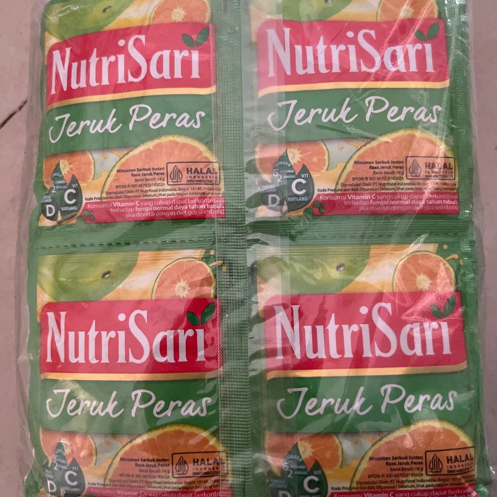 NutriSari jeruk peras — available at pharmacies in Cambodia on PharmKulen