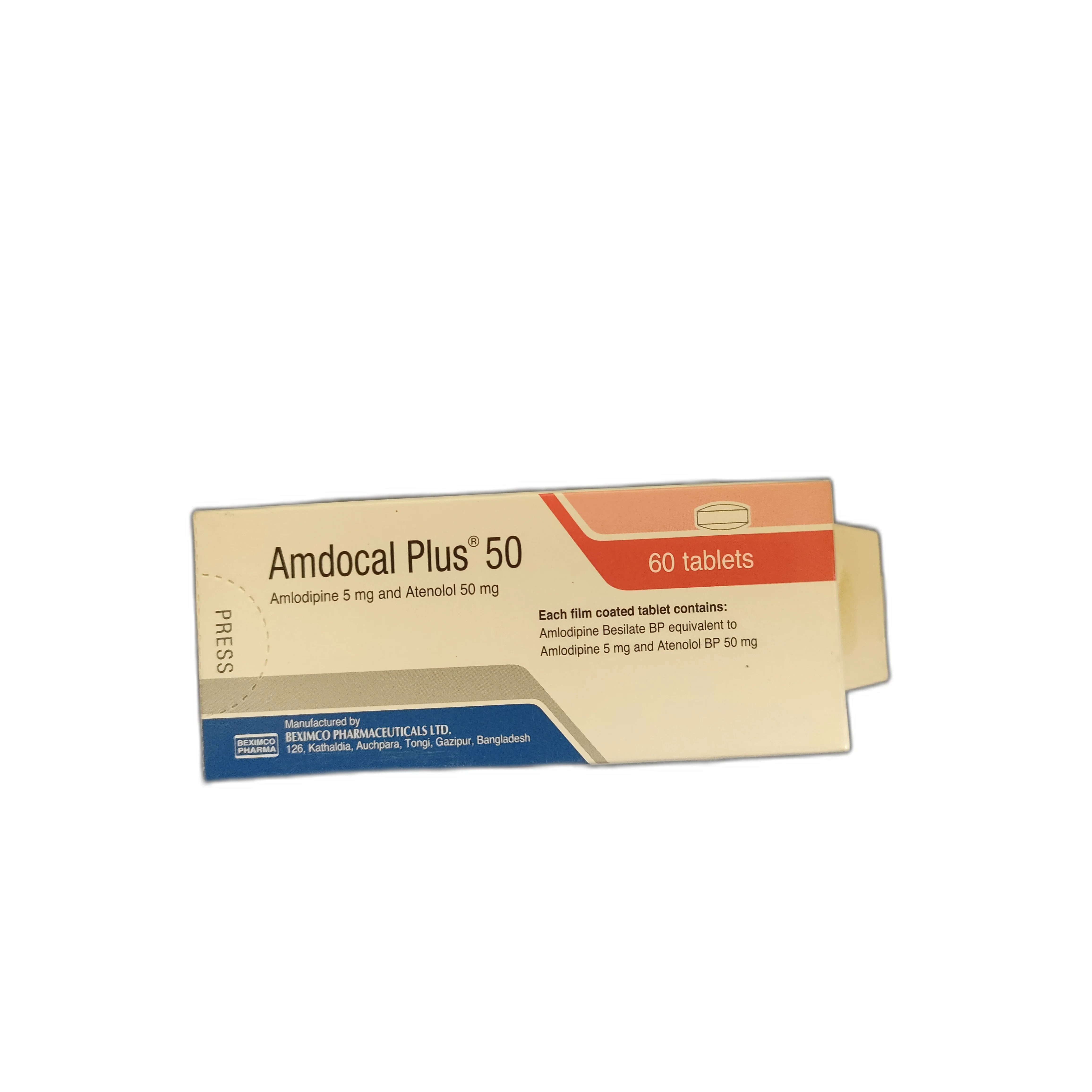 Amdocal Plus 50 — available at pharmacies in Cambodia on PharmKulen