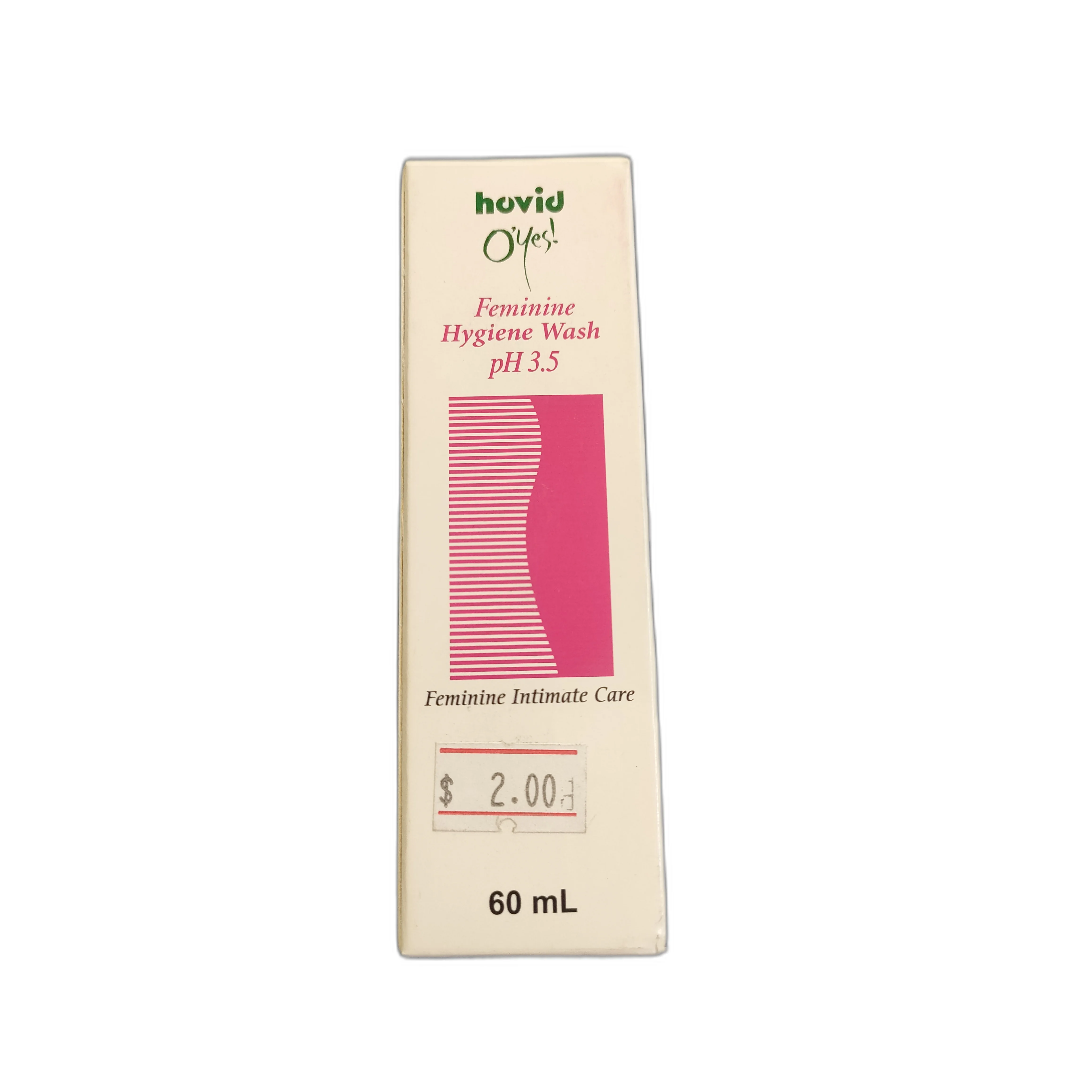 Hovid O'Yes! Feminine Hygiene Wash — available at pharmacies in Cambodia on PharmKulen