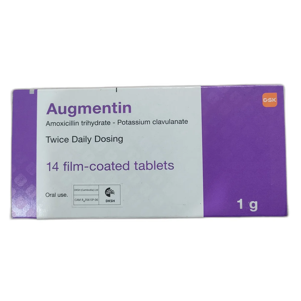 Augmentin — available at pharmacies in Cambodia on PharmKulen