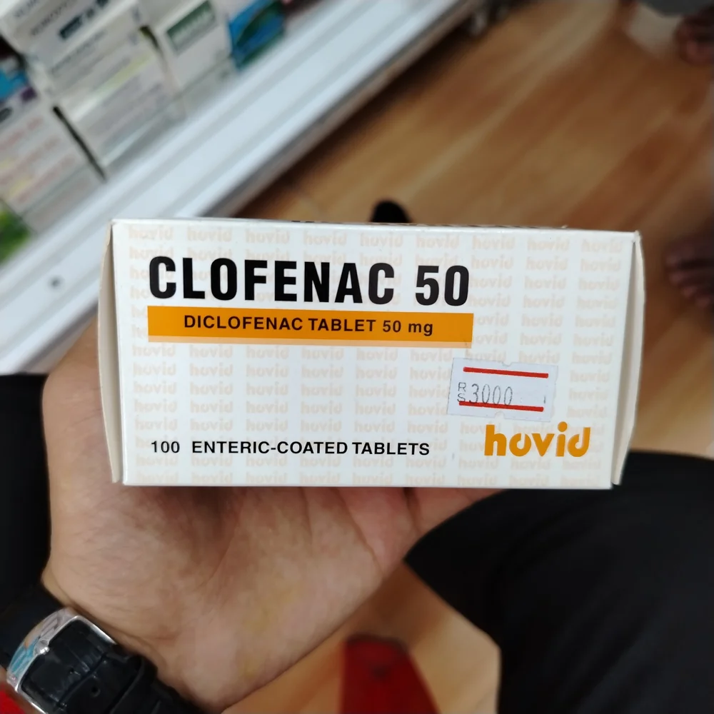 Clofenac — available at pharmacies in Cambodia on PharmKulen