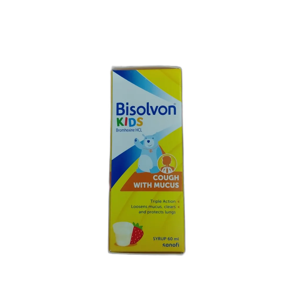 Bisolvon Kids — available at pharmacies in Cambodia on PharmKulen