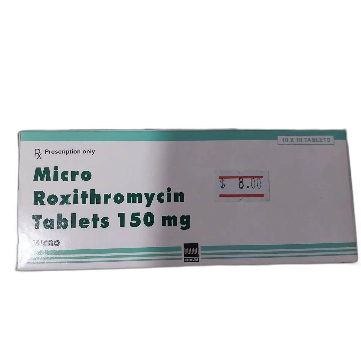 Micro Roxithromycin 150mg — available at pharmacies in Cambodia on PharmKulen
