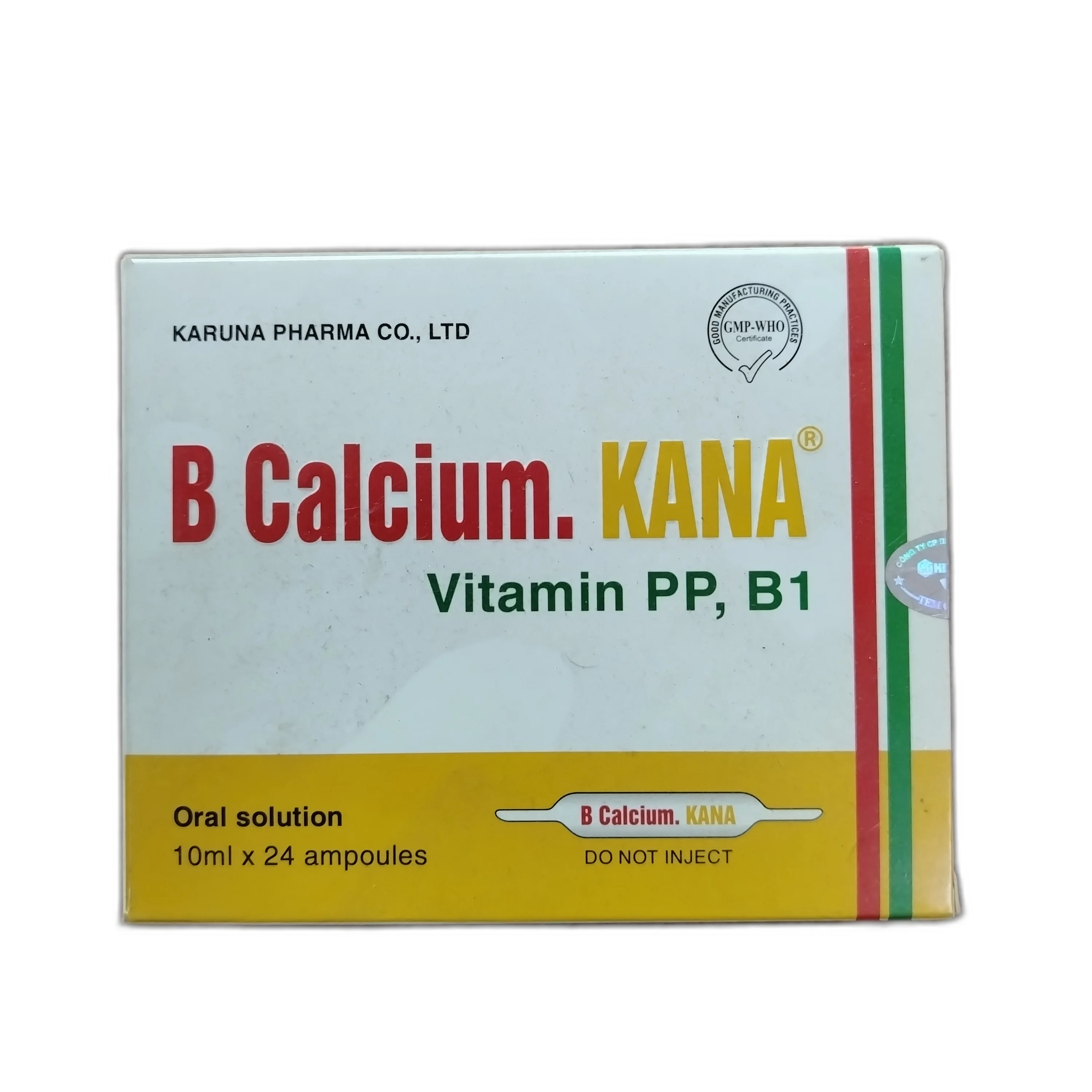 B Calcium. KANA — available at pharmacies in Cambodia on PharmKulen