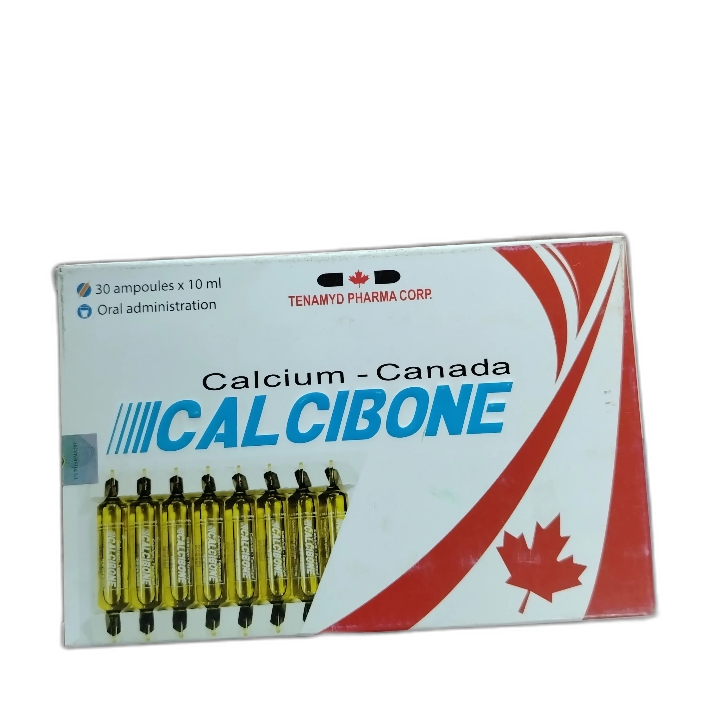 Calcibone — available at pharmacies in Cambodia on PharmKulen