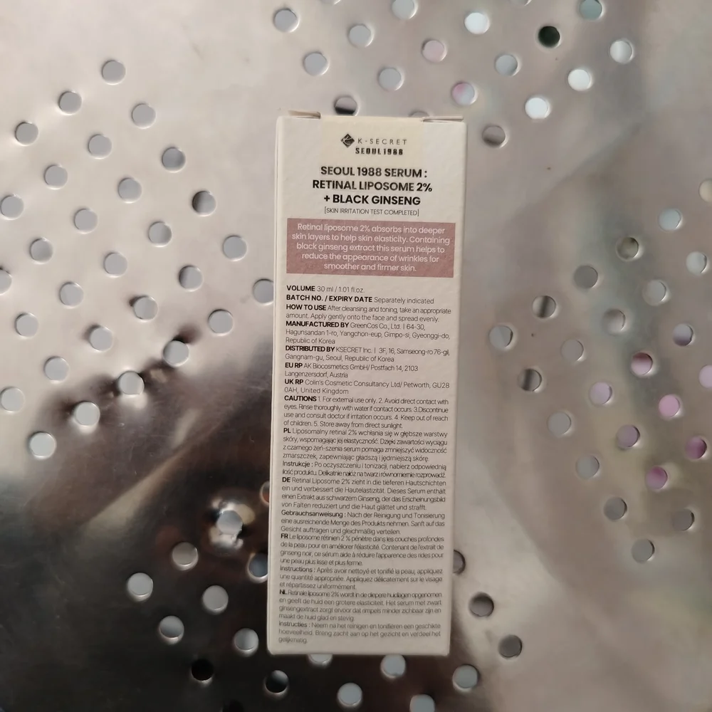 K-SECRET SEOUL 1988 Serum — available at pharmacies in Cambodia on PharmKulen