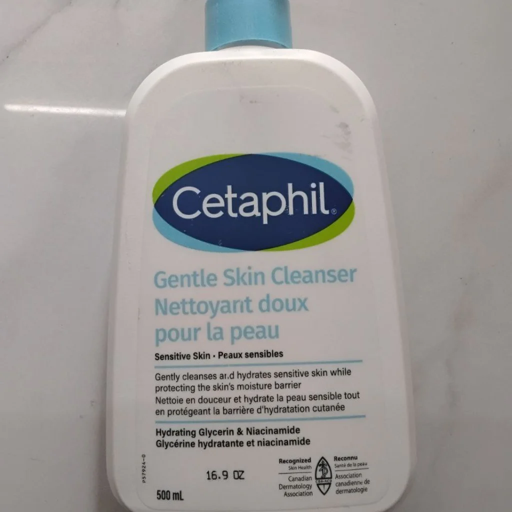 Cetaphil Gentle Skin Cleanser — available at pharmacies in Cambodia on PharmKulen