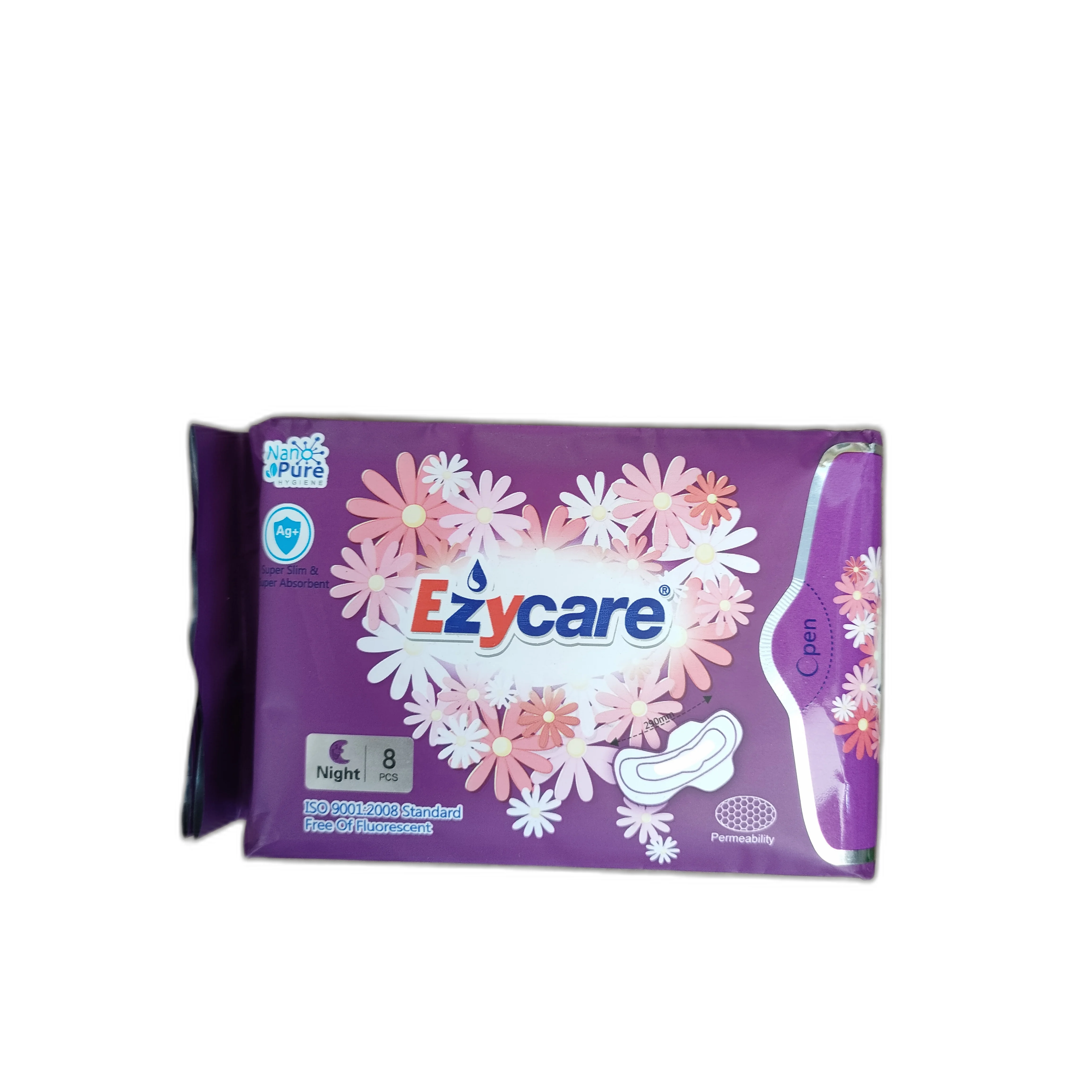 Ezycare Night Sanitary Napkin — available at pharmacies in Cambodia on PharmKulen