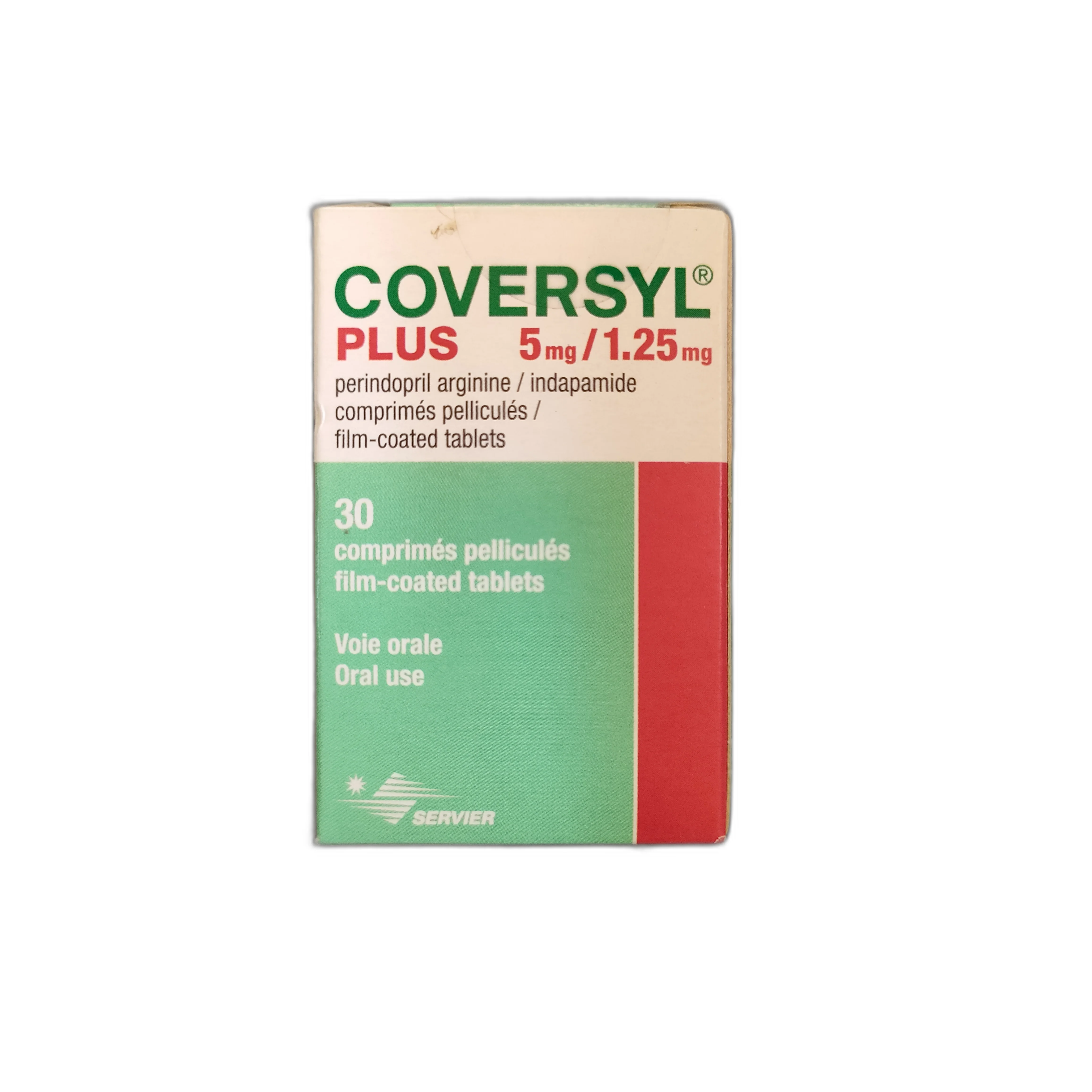 Coversyl Plus 5mg-1.25mg — available at pharmacies in Cambodia on PharmKulen