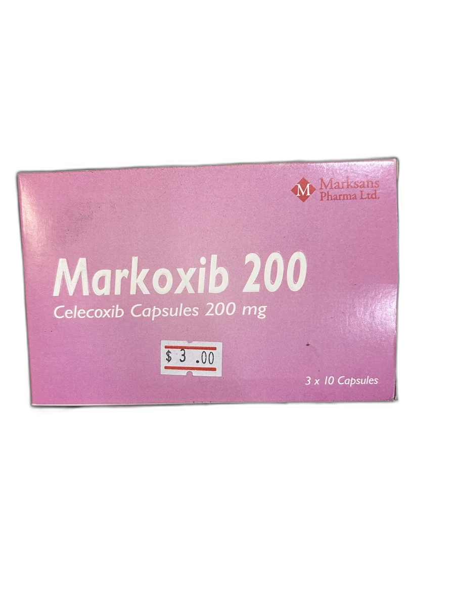 Markoxib 200 mg — available at pharmacies in Cambodia on PharmKulen