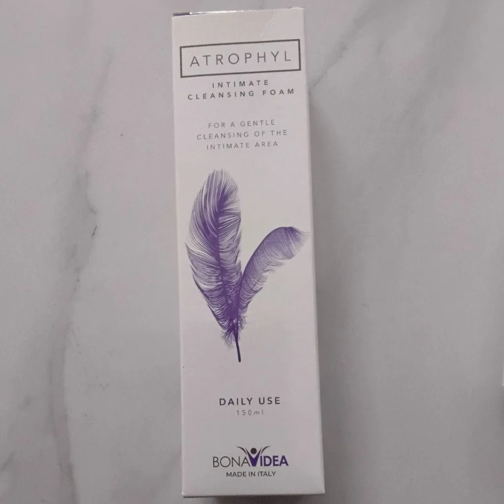 Atrophyl Intimate Cleansing Foam — available at pharmacies in Cambodia on PharmKulen