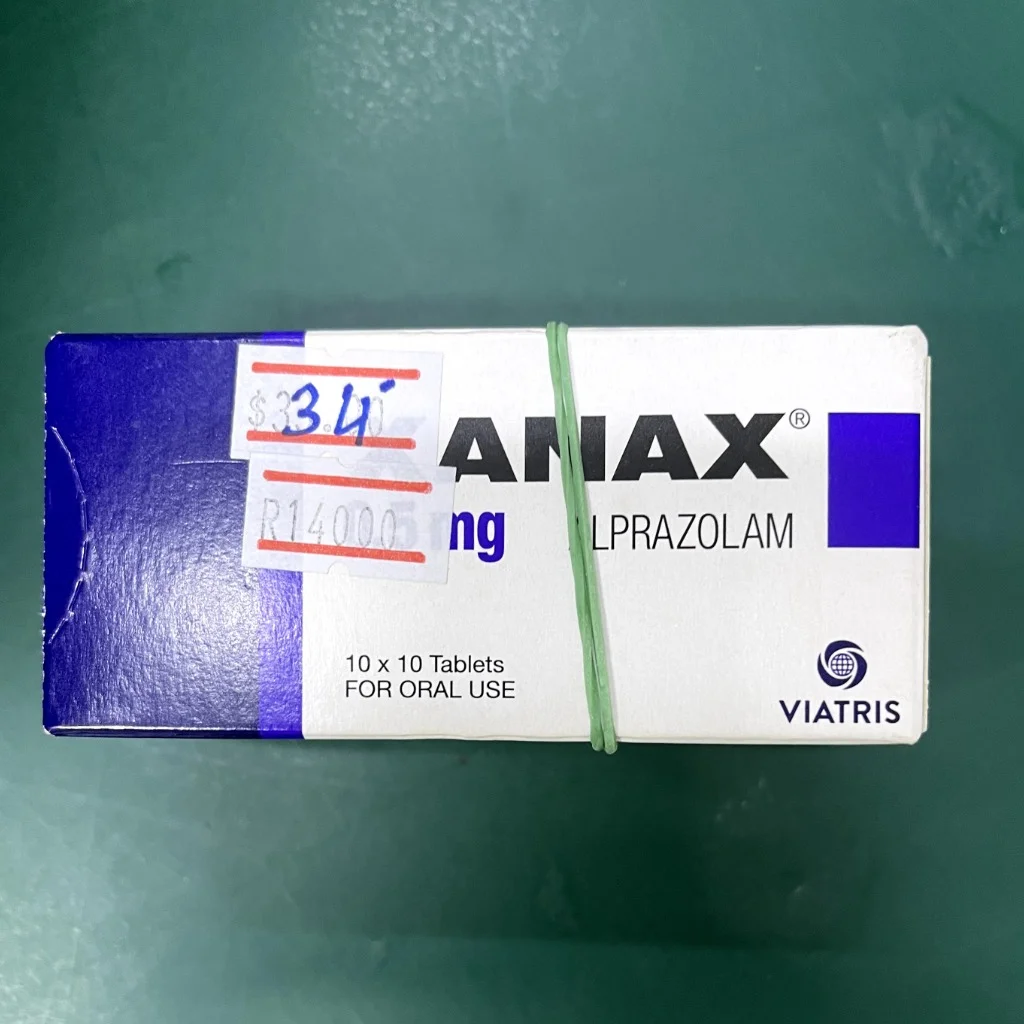 Xanax — available at pharmacies in Cambodia on PharmKulen