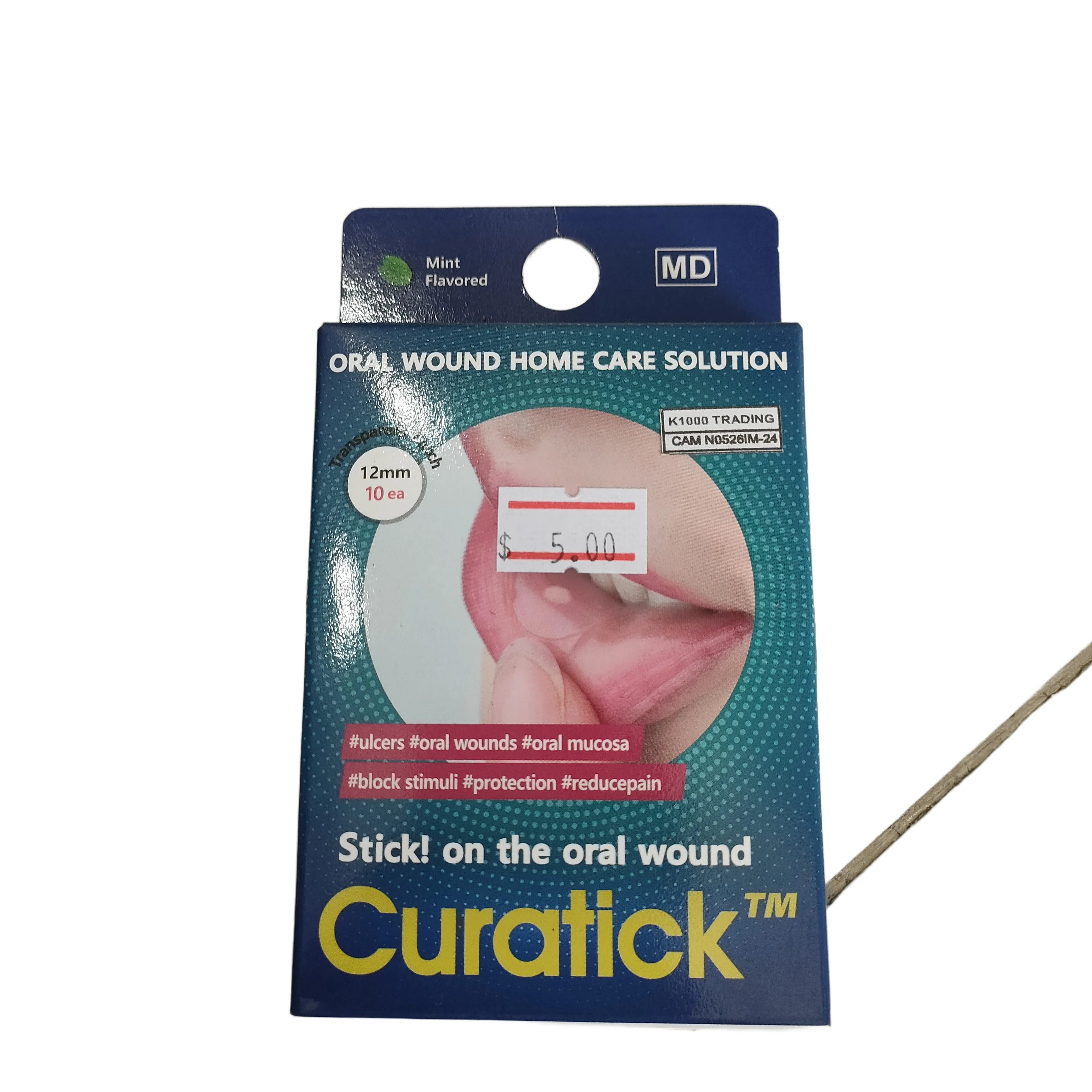 Curatick — available at pharmacies in Cambodia on PharmKulen