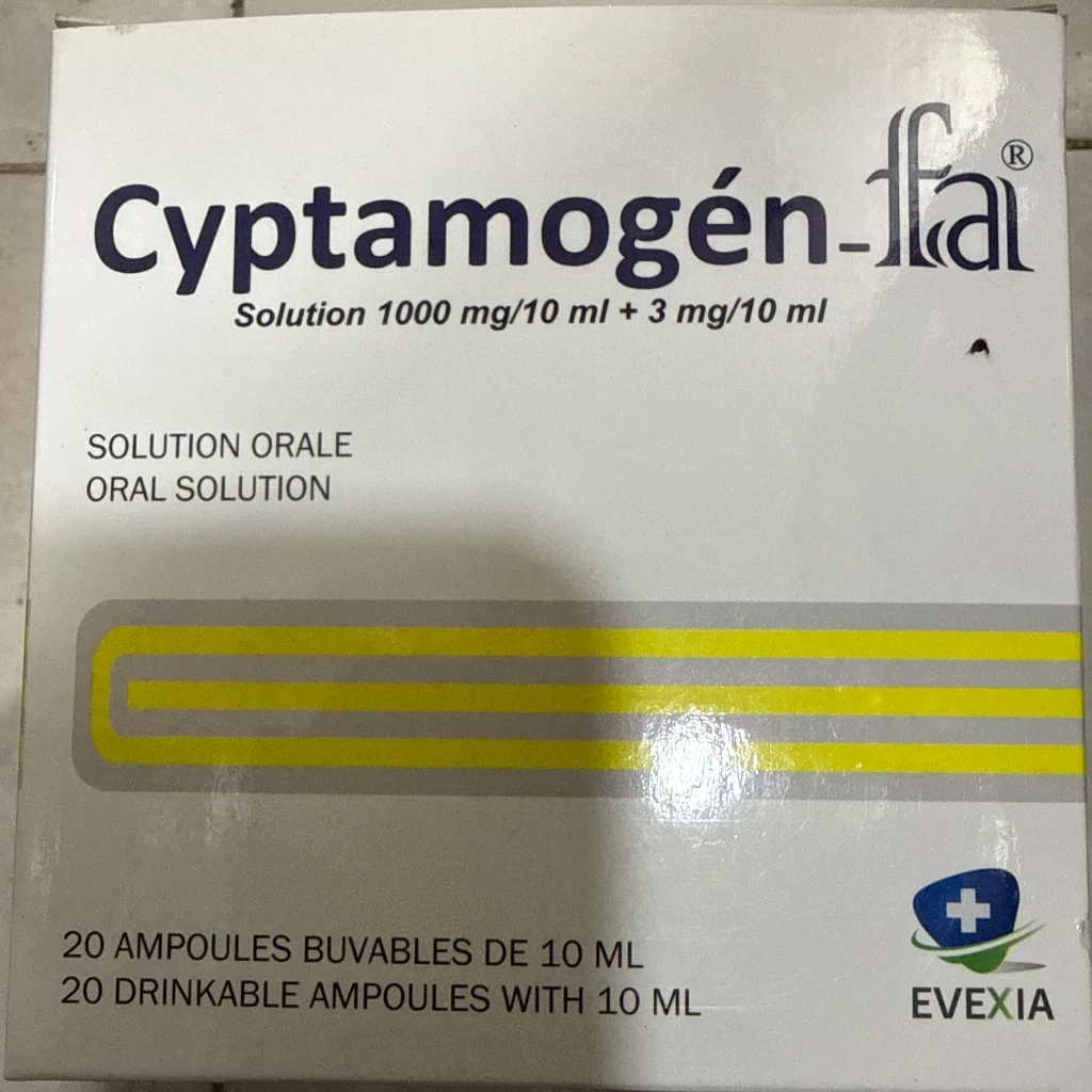 Cyptamogén-fai — available at pharmacies in Cambodia on PharmKulen