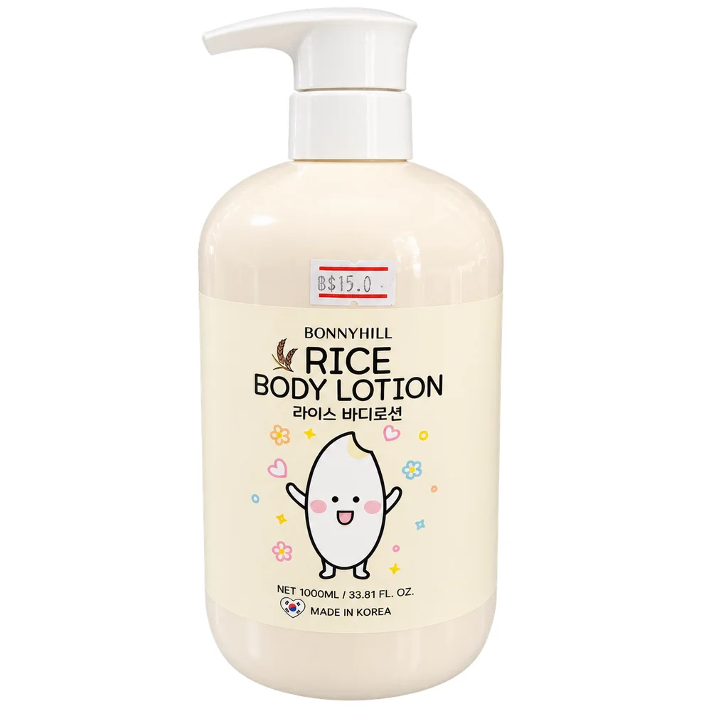 Bonnyhill Rice Body Lotion 1000 mL — available at pharmacies in Cambodia on PharmKulen