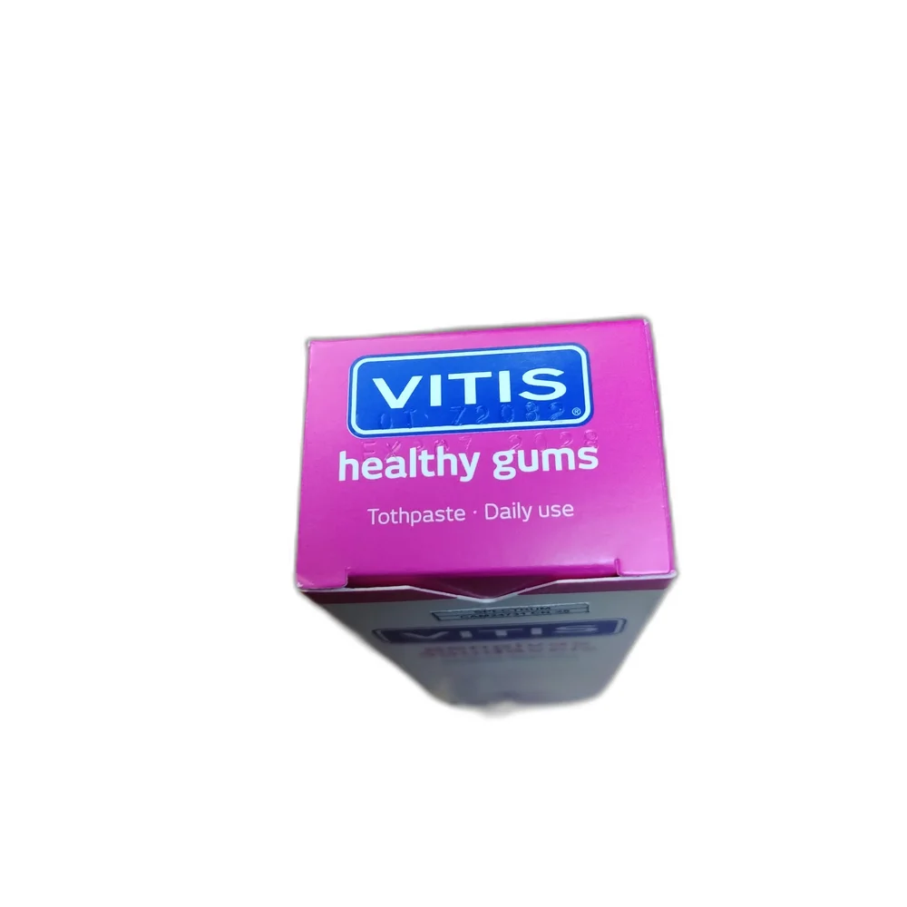 Vitis Healthy Gums Toothpaste — available at pharmacies in Cambodia on PharmKulen