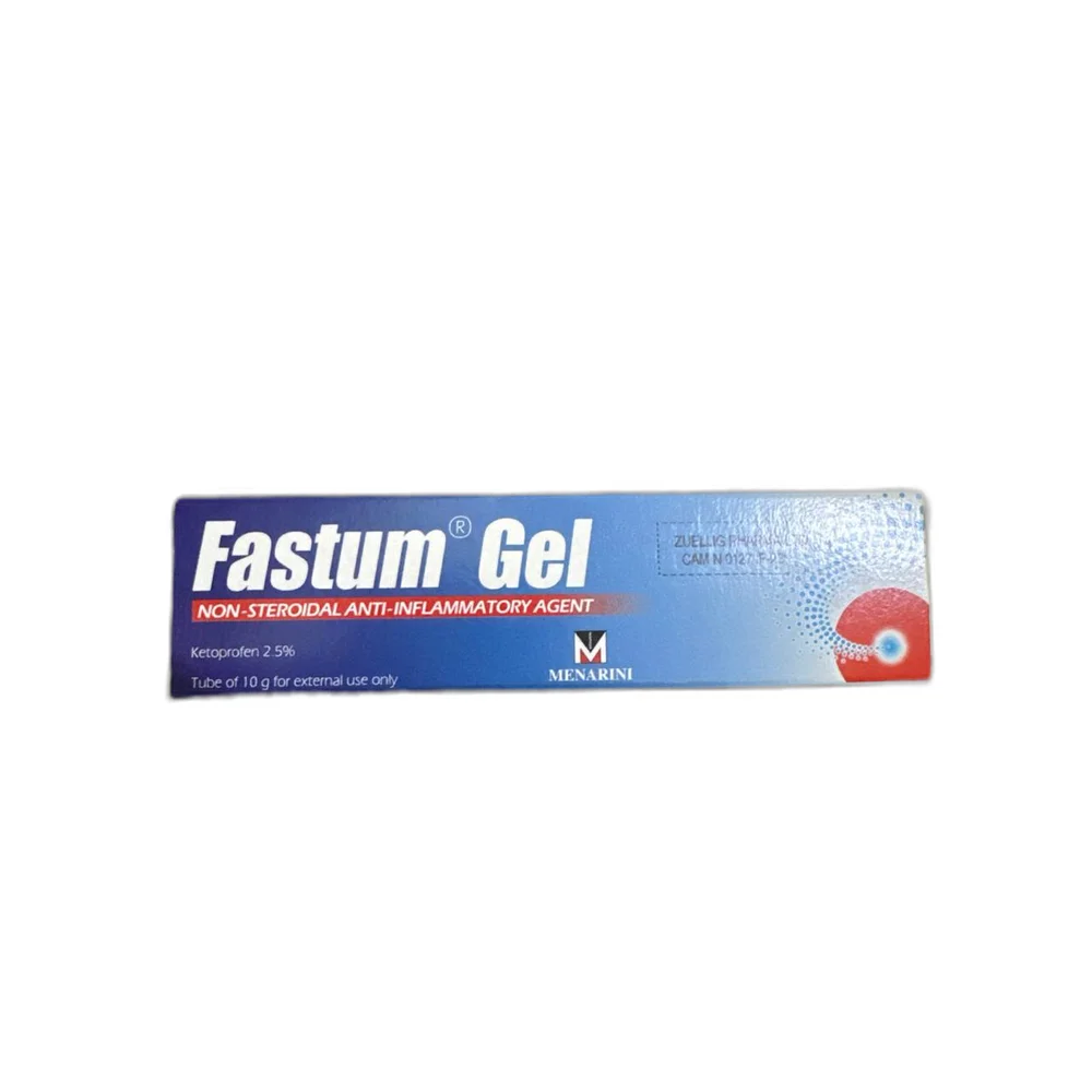 Fastum Gel — available at pharmacies in Cambodia on PharmKulen