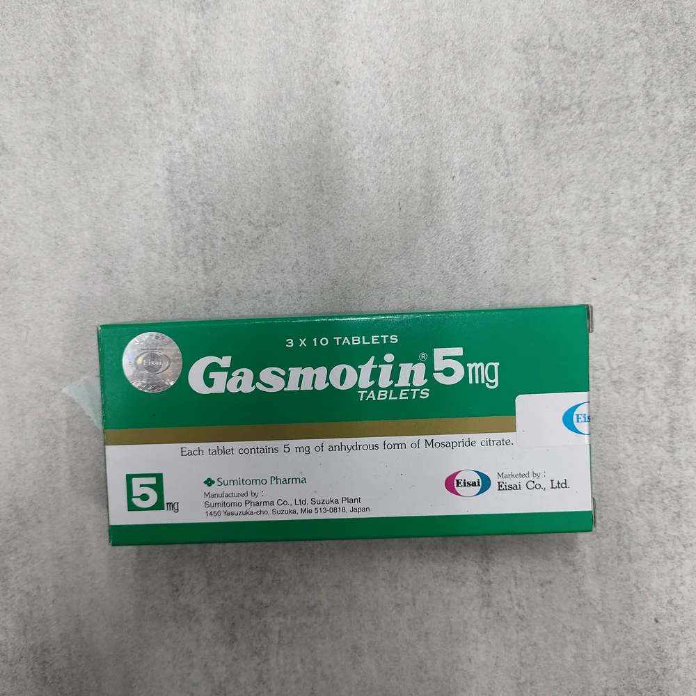 Gasmotin 5mg — available at pharmacies in Cambodia on PharmKulen