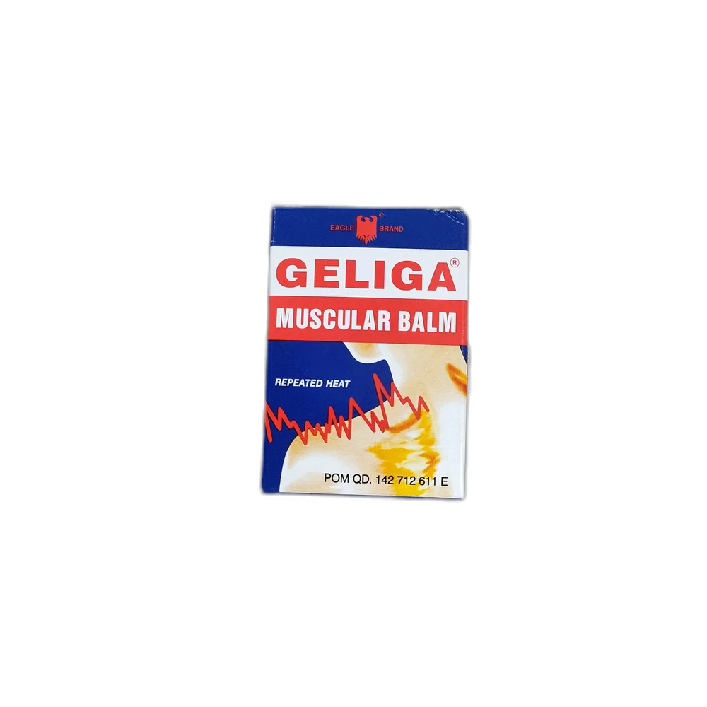 Geliga Muscular Balm — available at pharmacies in Cambodia on PharmKulen