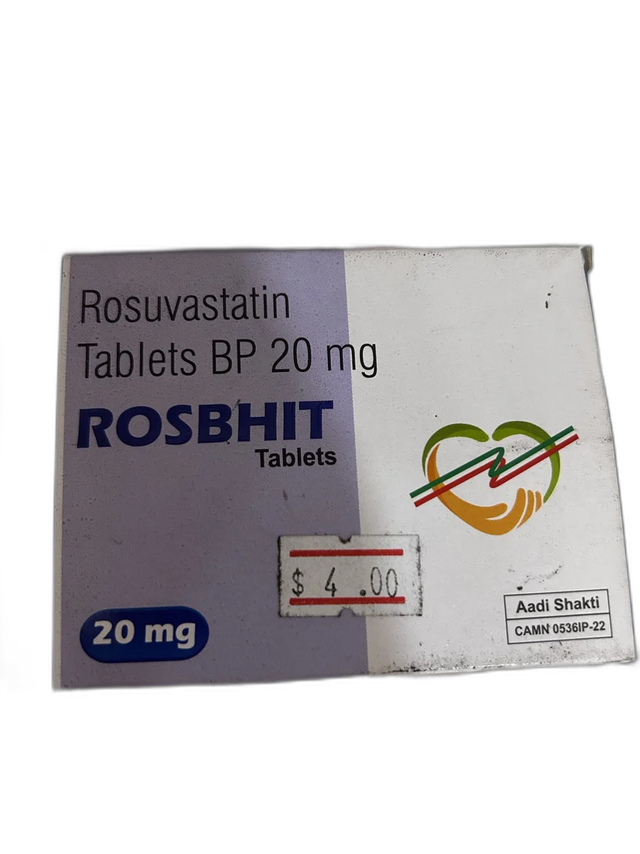 Rosbhit 20 — available at pharmacies in Cambodia on PharmKulen