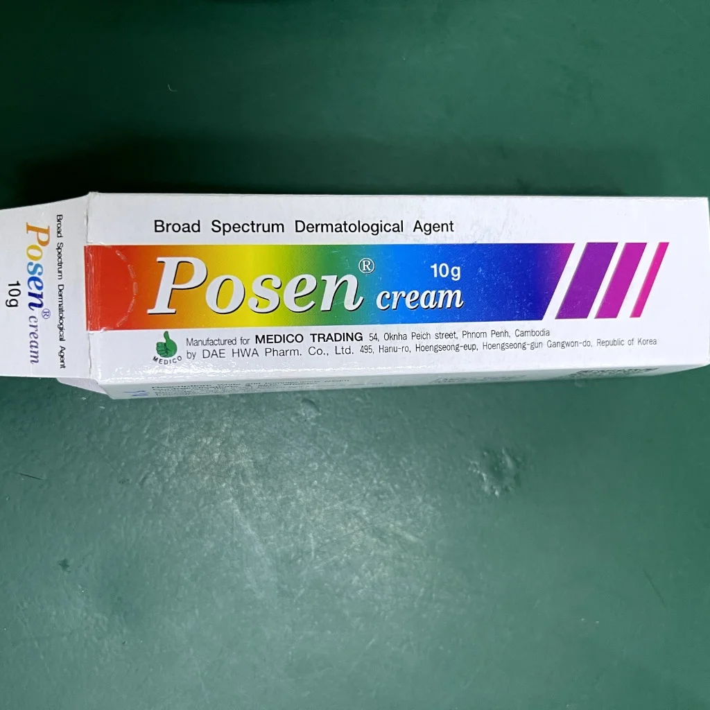 Posen — available at pharmacies in Cambodia on PharmKulen