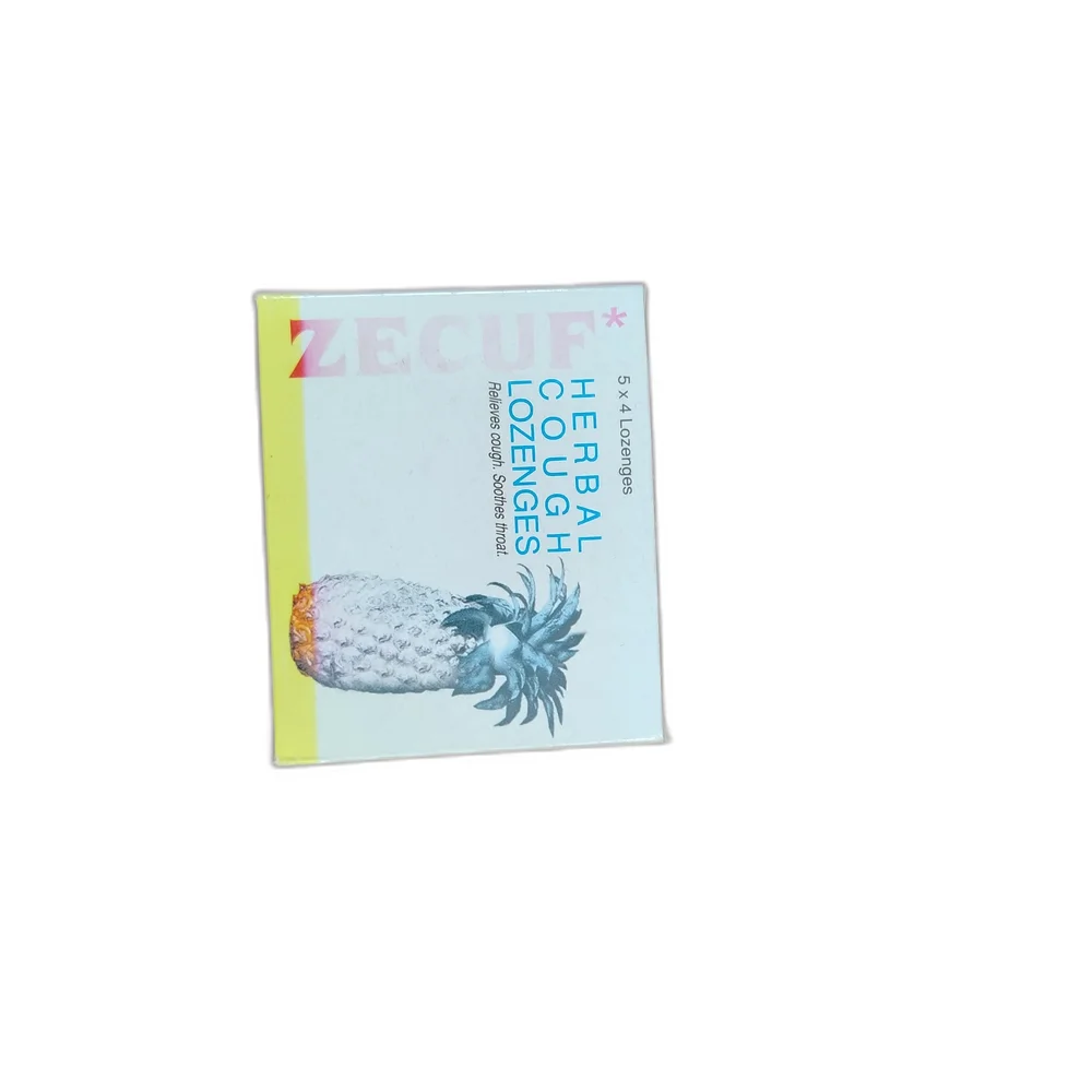 Zecuf Herbal Cough Lozenges Pineapple — available at pharmacies in Cambodia on PharmKulen