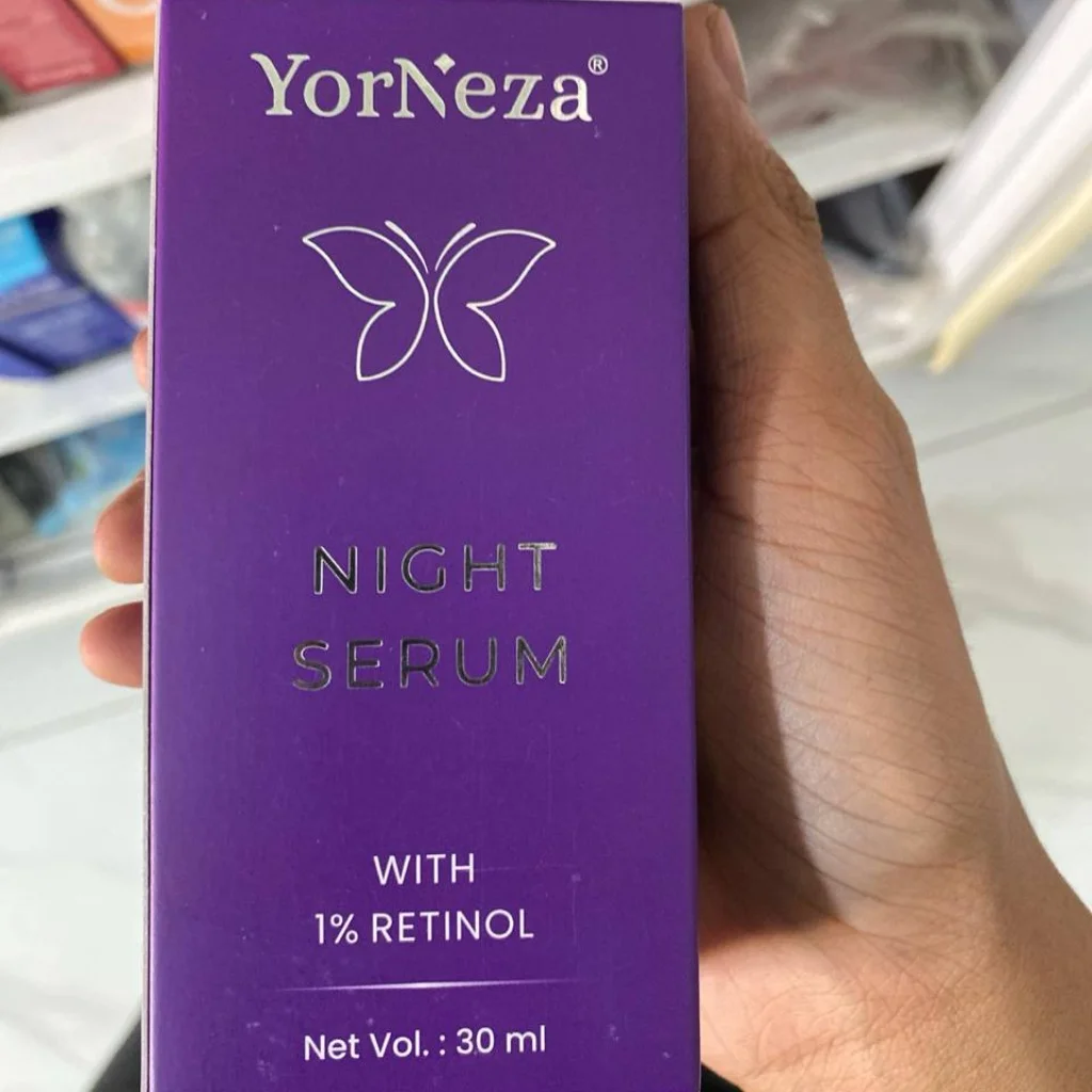 YorNeza® Night Serum — available at pharmacies in Cambodia on PharmKulen