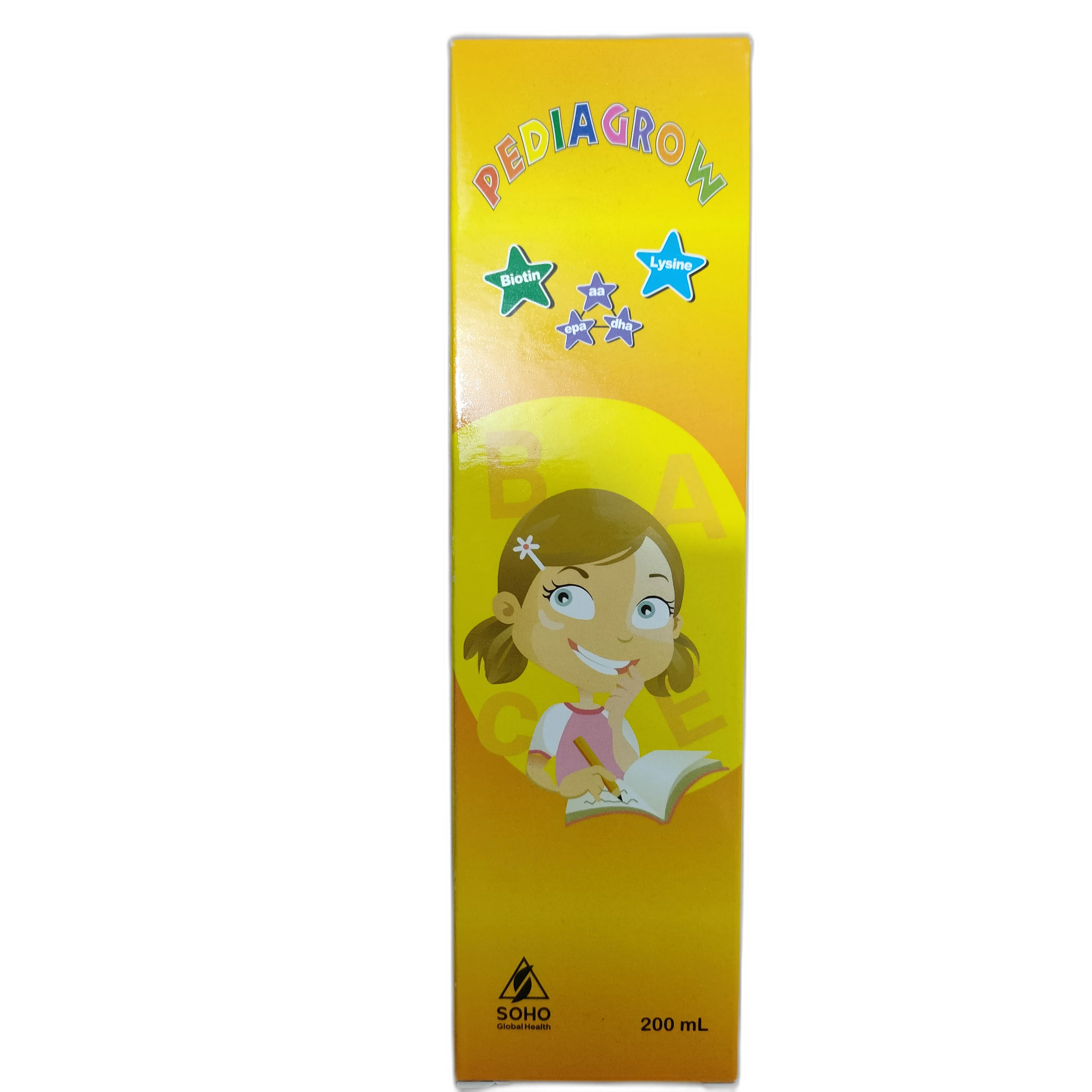 Pediagrow — available at pharmacies in Cambodia on PharmKulen