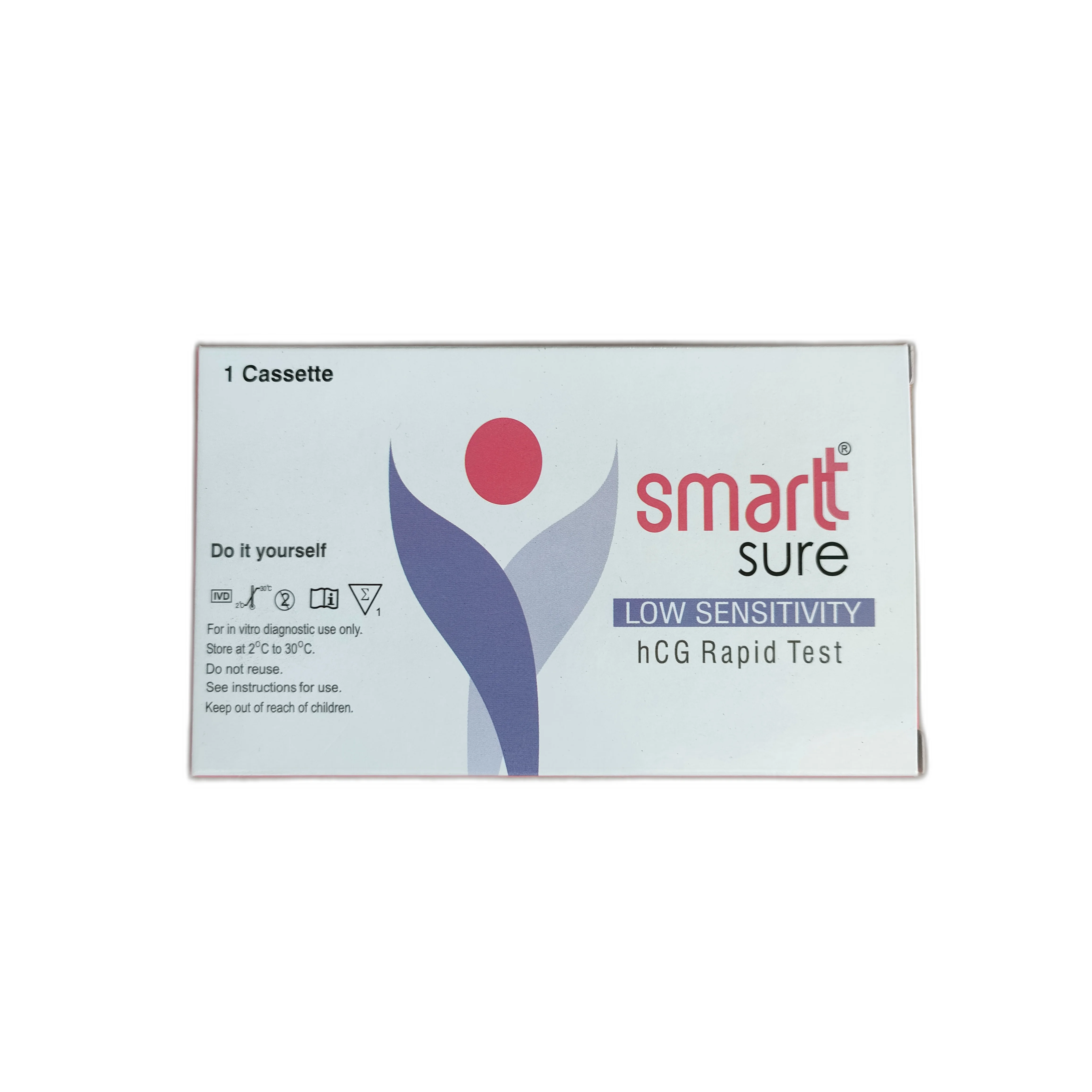 Smart Sure hCG Rapid Test — available at pharmacies in Cambodia on PharmKulen