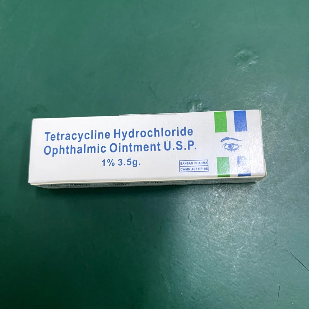 Tetracycline Hydrochloride Ophtalmic ointment U.S.P. 1% — available at pharmacies in Cambodia on PharmKulen
