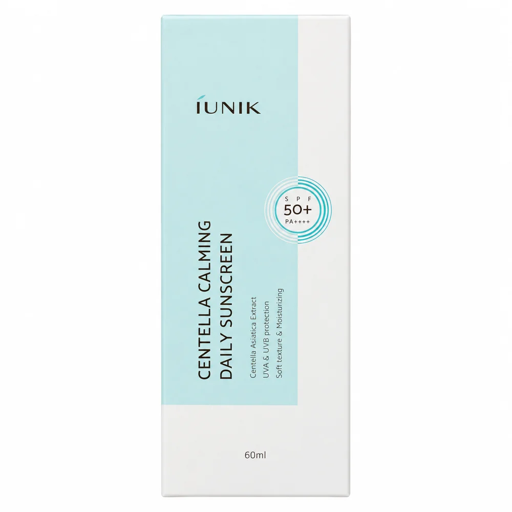iUNIK Centella Calming Daily Sunscreen — available at pharmacies in Cambodia on PharmKulen