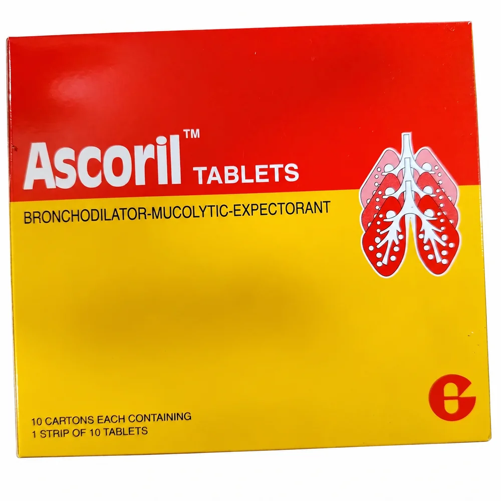 Ascoril Tablets — available at pharmacies in Cambodia on PharmKulen