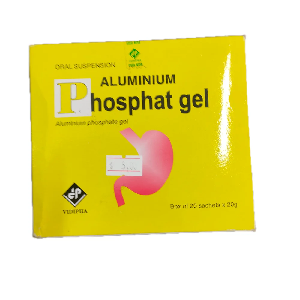 Aluminium Phosphat Gel (Vidipha) — available at pharmacies in Cambodia on PharmKulen