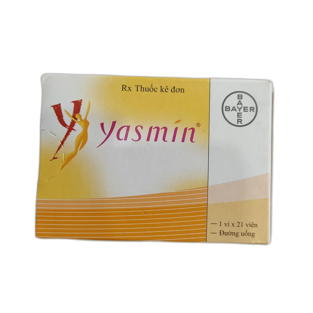 Yasmin — available at pharmacies in Cambodia on PharmKulen