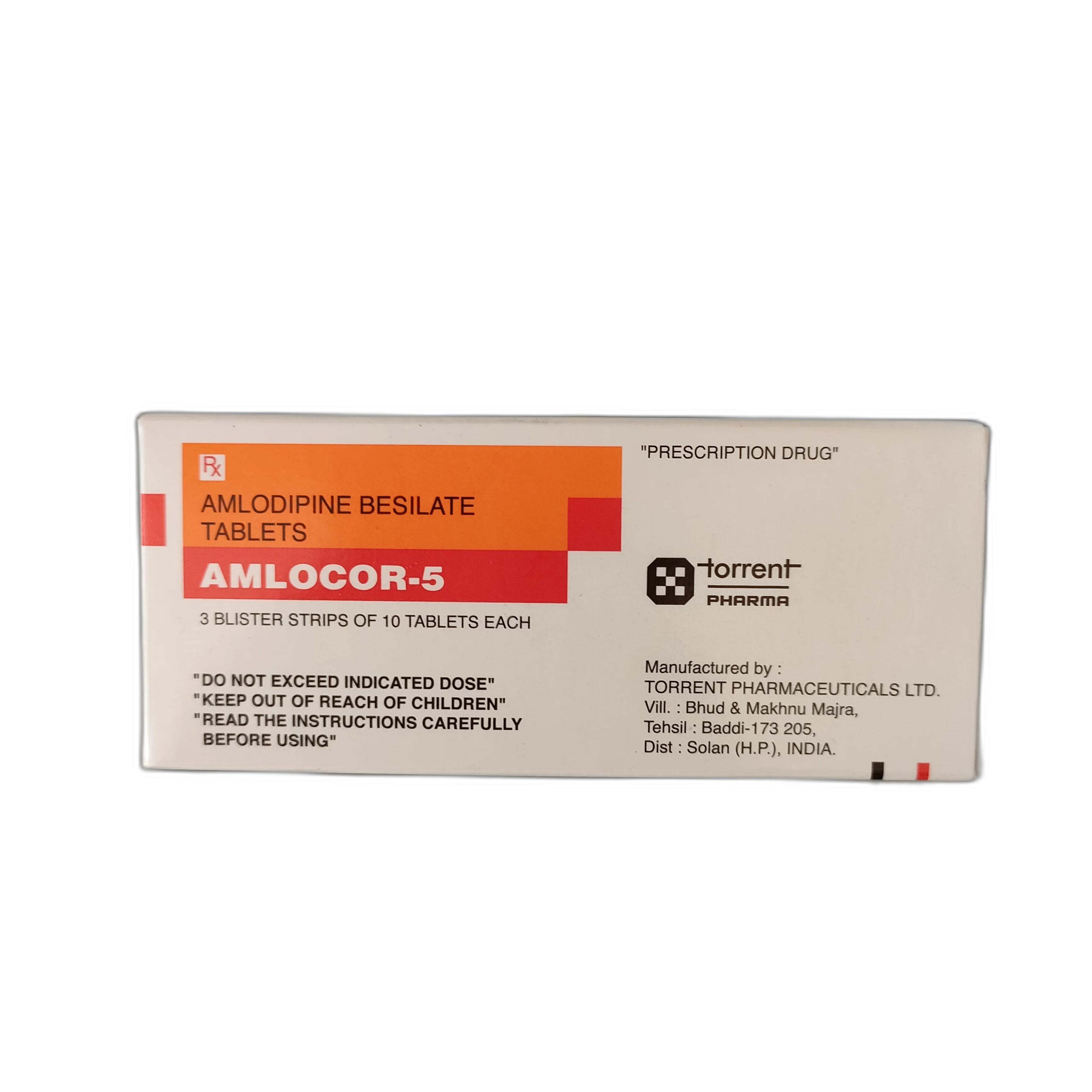 Amlocor-5 — available at pharmacies in Cambodia on PharmKulen