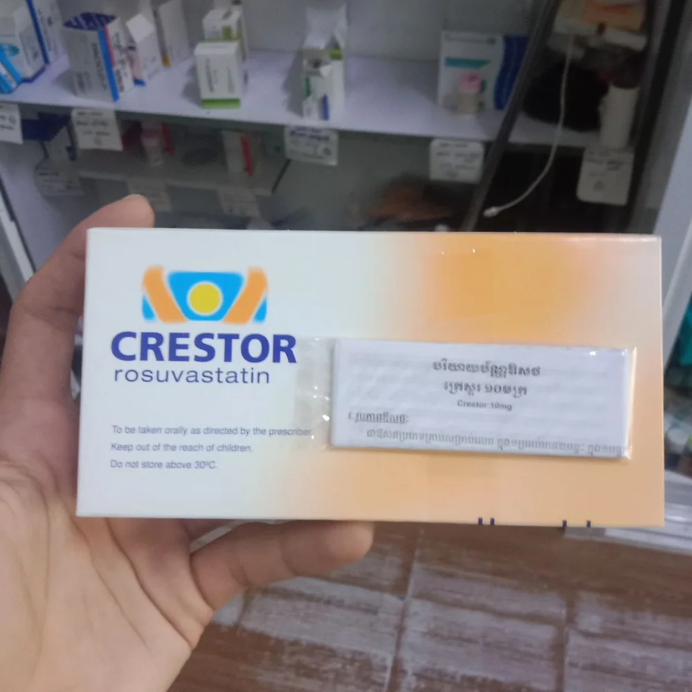 Crestor — available at pharmacies in Cambodia on PharmKulen