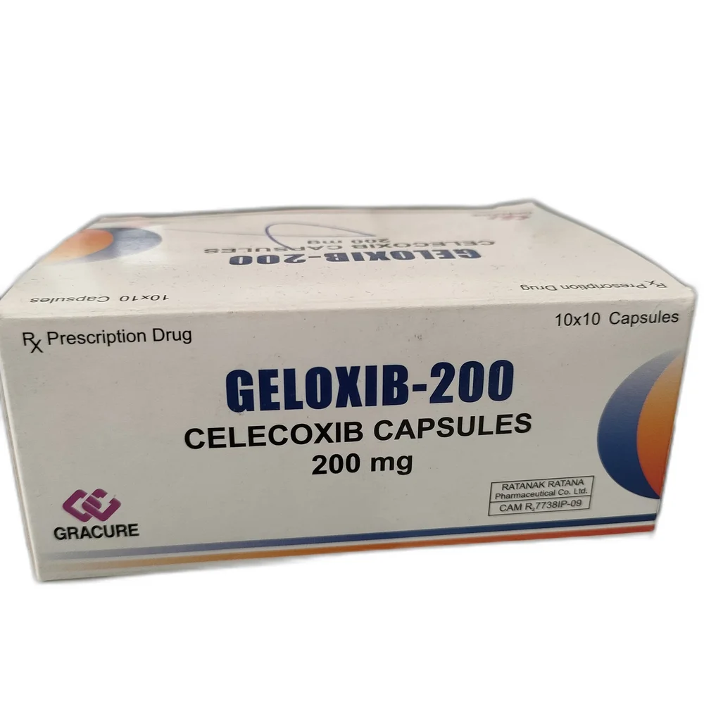 Geloxib-200 — available at pharmacies in Cambodia on PharmKulen
