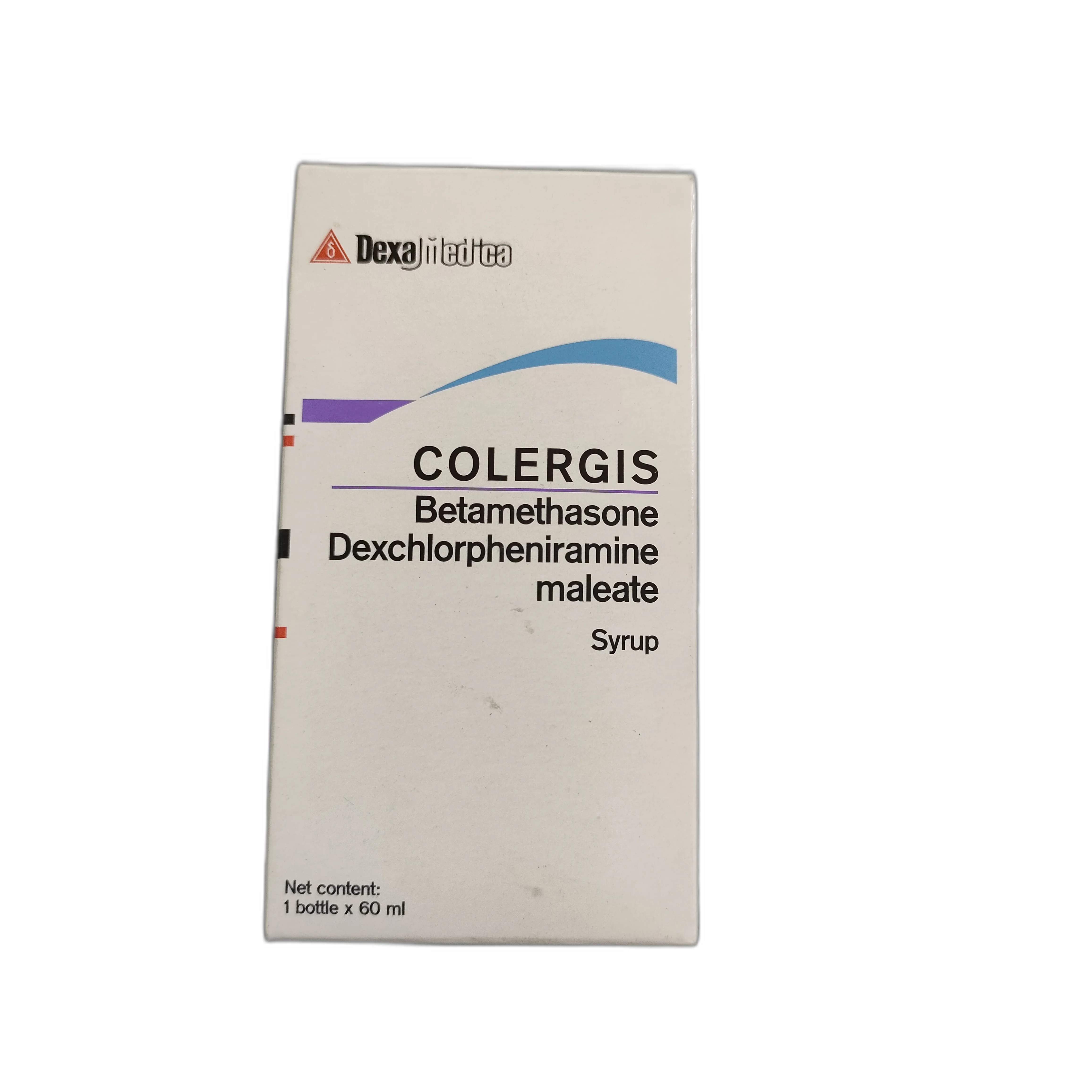 Colergis Syrup — available at pharmacies in Cambodia on PharmKulen