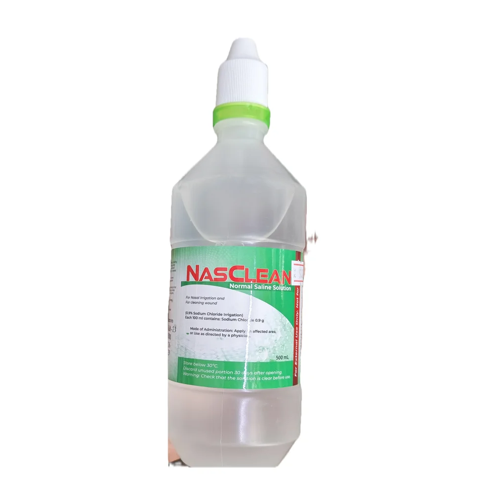 NasClean Normal Saline Solution — available at pharmacies in Cambodia on PharmKulen
