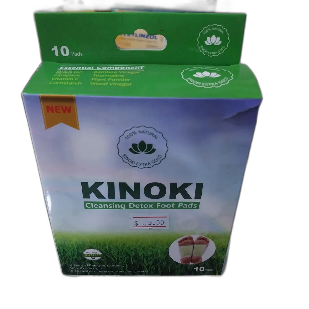 Kinoki Cleansing Detox Foot Pads — available at pharmacies in Cambodia on PharmKulen