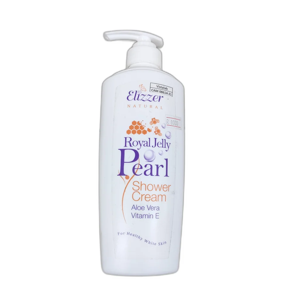 Elizzer Natural Royal Jelly Pearl Shower Cream — available at pharmacies in Cambodia on PharmKulen