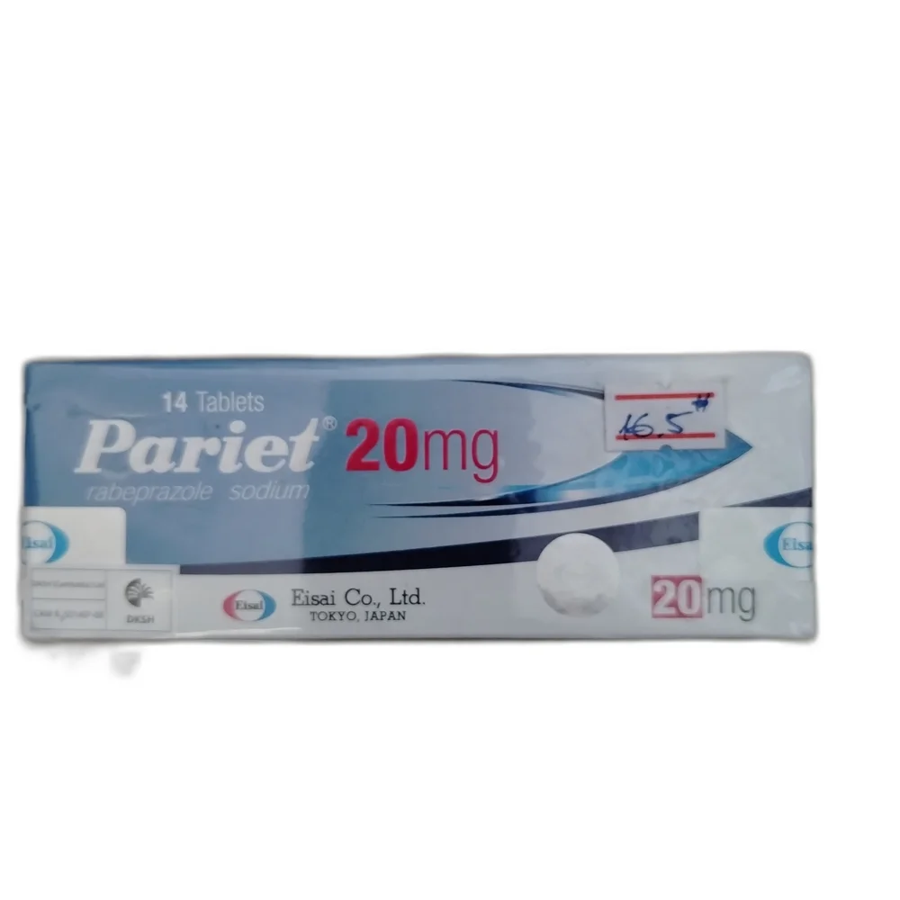 Pariet 20 — available at pharmacies in Cambodia on PharmKulen