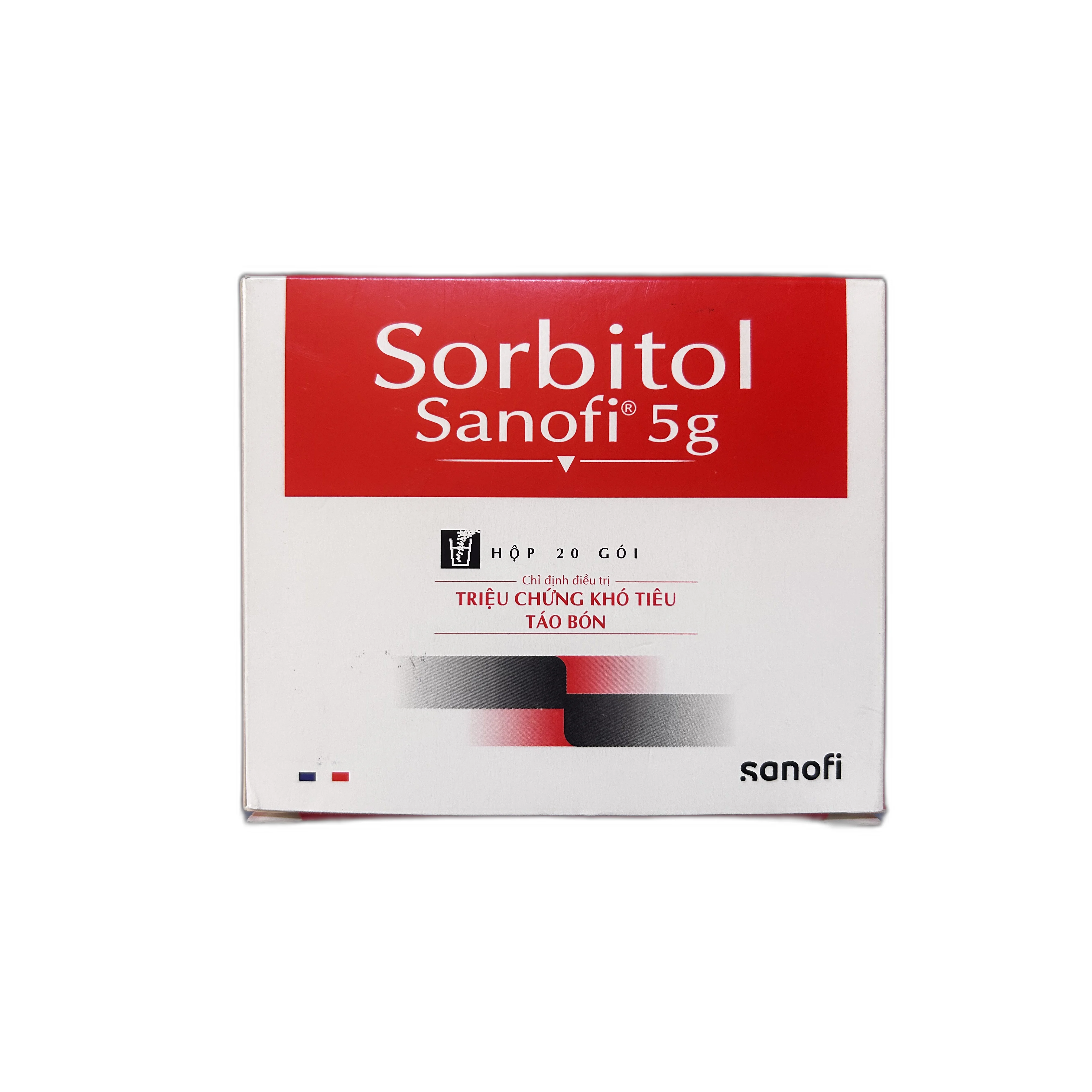 Sorbitol Sanofi 5 g — available at pharmacies in Cambodia on PharmKulen