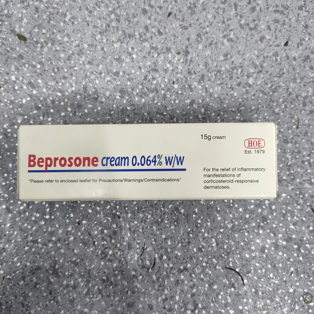 Beprosone Cream 0.064% — available at pharmacies in Cambodia on PharmKulen